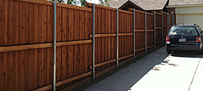 Wood Fence Installation