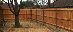 Wood Fence Installation